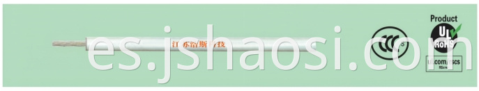 Silicone rubber insulation cable